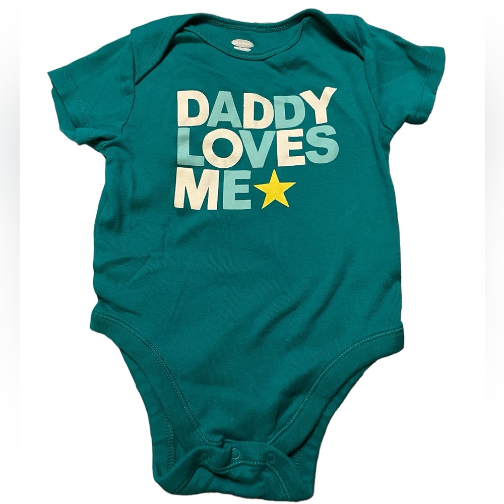 Daddy Loves Me Old Navy Onesie